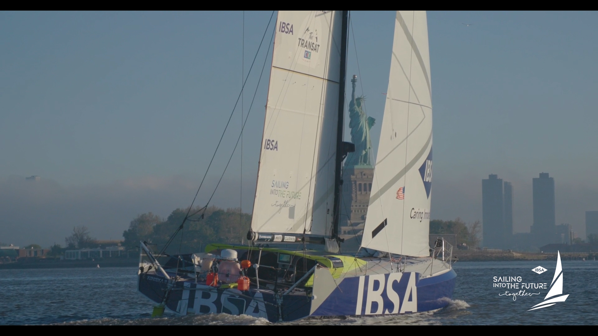 Fifth Place For Alberto Bona With The Class Ibsa At The Transat Cic