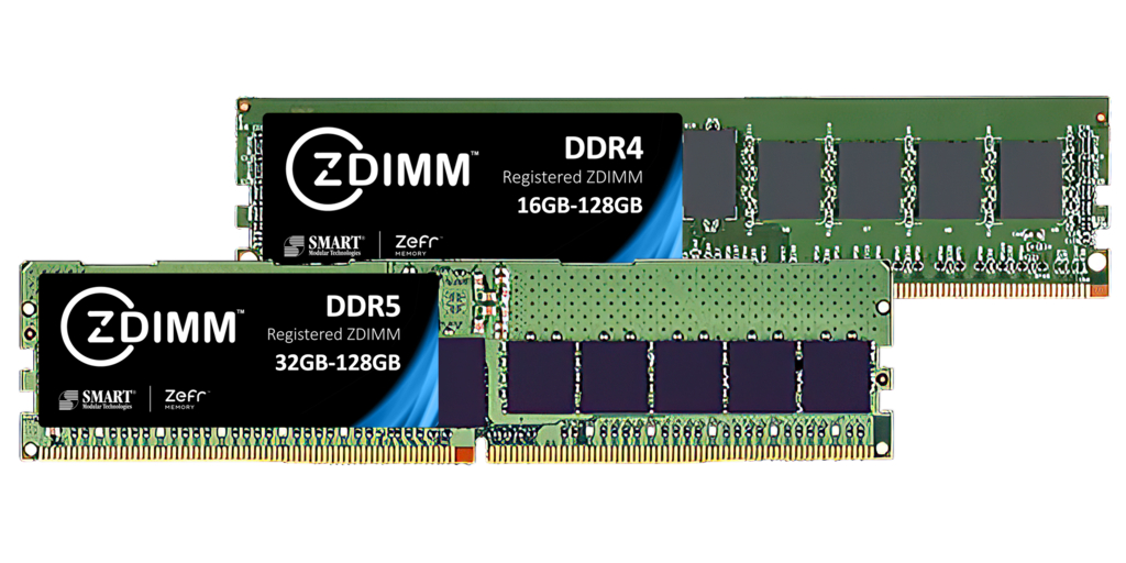 SMART Modular Technologies Introduces Zefr ZDIMM Memory Modules with
