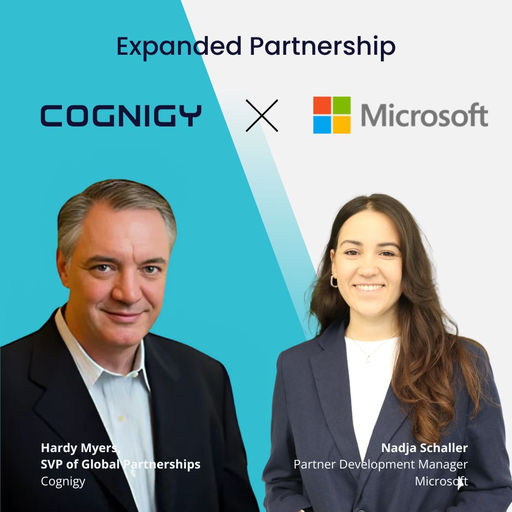 Cognigy Reaches Microsoft Solutions Partner with Certified Software