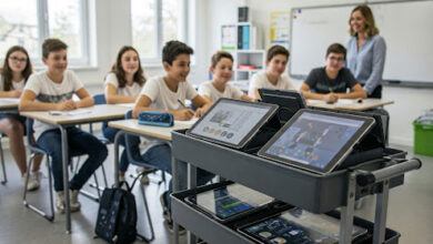 Classrooms device-ready