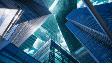 Business building representing strategic IT outsourcing for growth and scalability