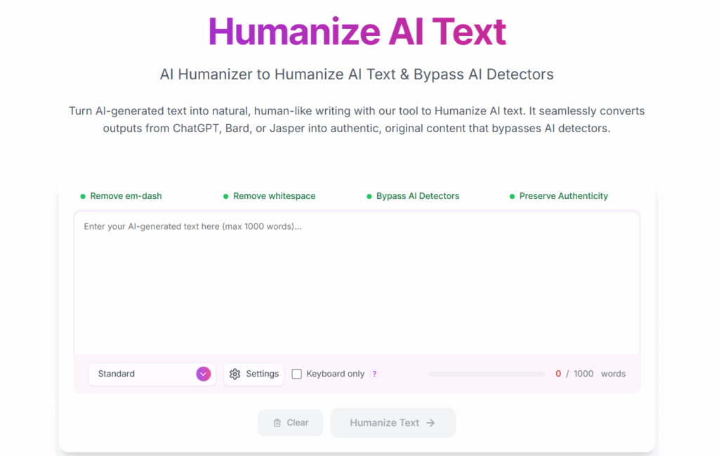 5 Best Humanize AI Tools to Bypass AI Detectors 2025 | The AI Journal
