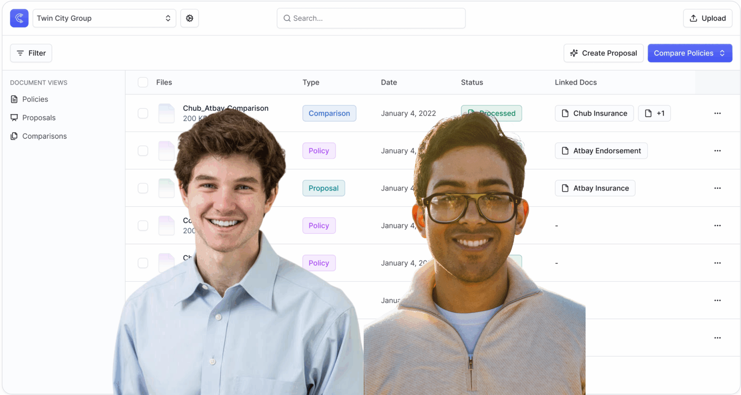 Coverflow Founders: Matthew Fastow (CEO) and Akash Samant (CTO)
