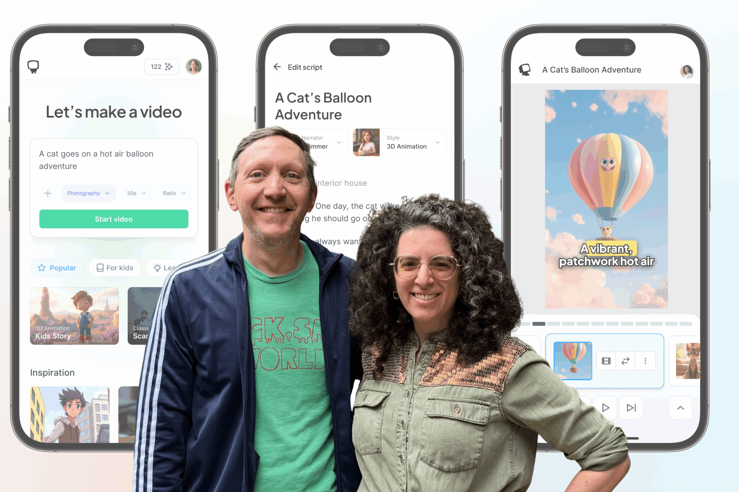 Hypernatural's Founders: Taylor Hughes (CTO) and Rebecca Kossnick (CEO)