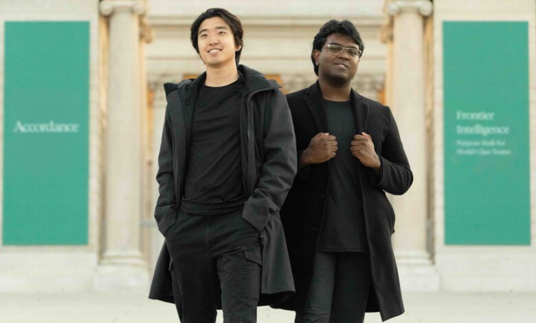 Accordance's Founders: David Yue (CEO) and Finasam Samson (CTO)