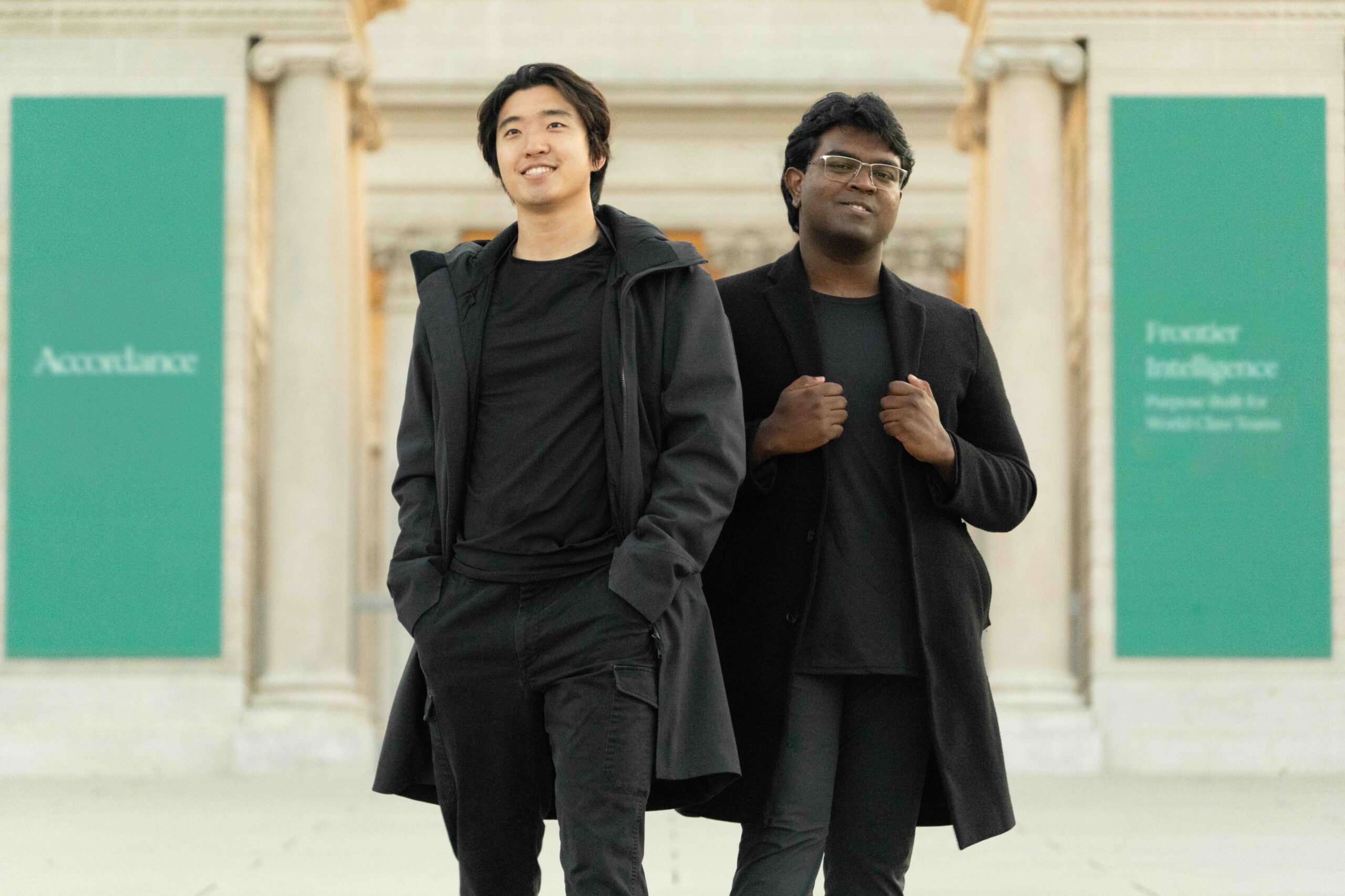 Accordance's Founders: David Yue (CEO) and Finasam Samson (CTO)