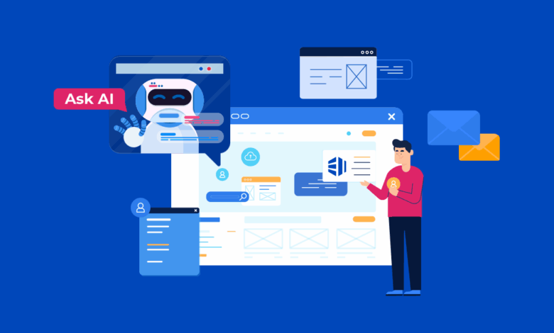 AI helps website