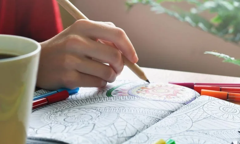 AI coloring page generator interface creating digital art designs in 2025”