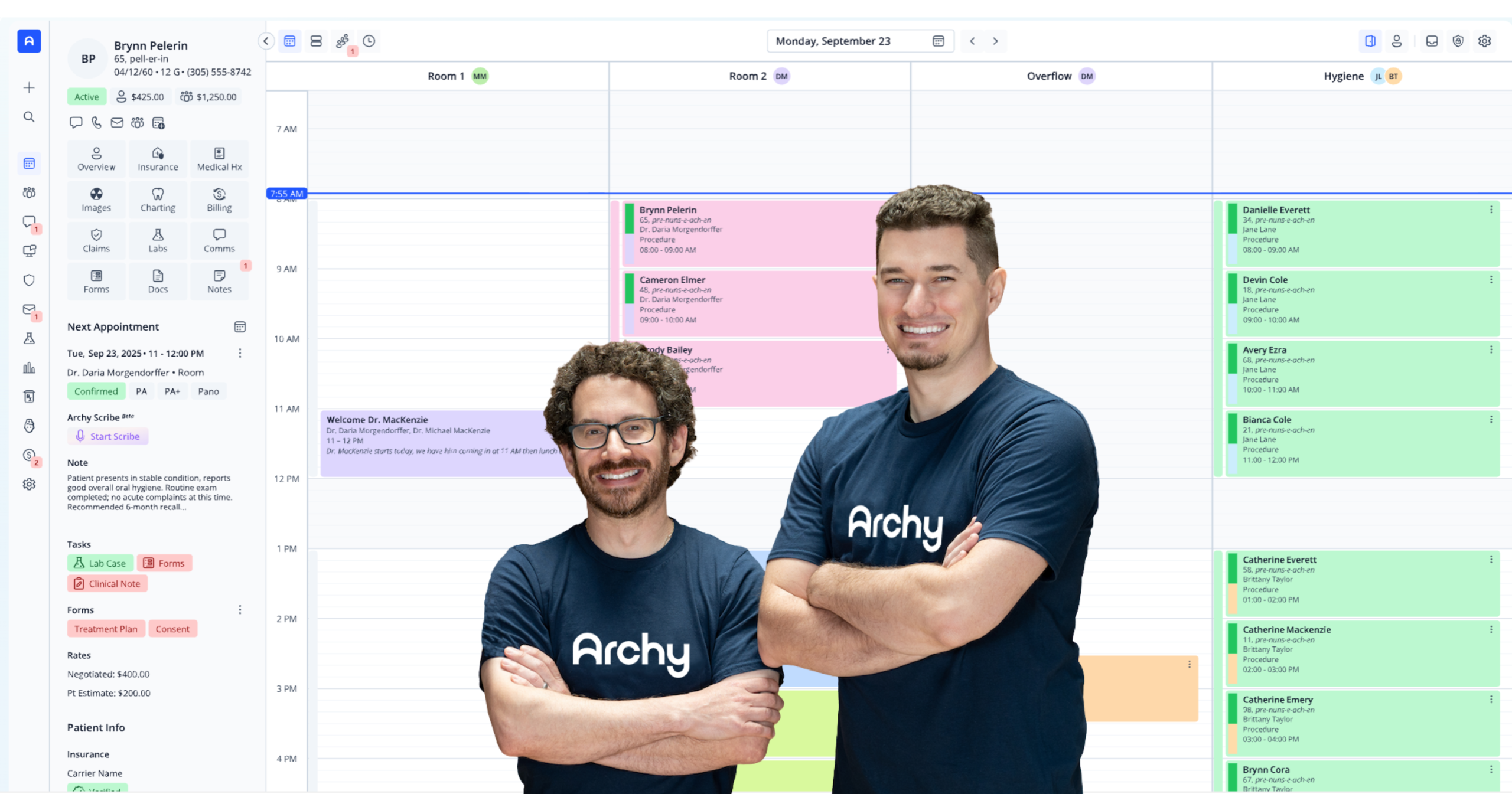 Archy's Founders: Benjamin Kolin (CTO) and Jonathan Rat (CEO)