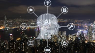 AI in fintech dashboard showing fraud detection metrics