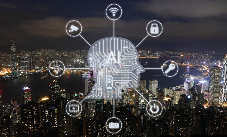 AI in fintech dashboard showing fraud detection metrics
