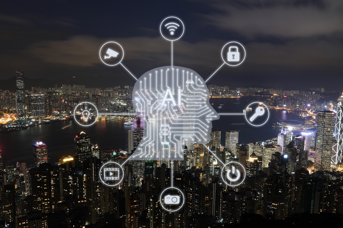 AI in fintech dashboard showing fraud detection metrics