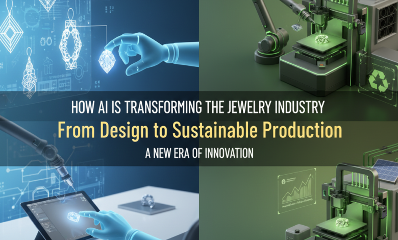 Lab-grown diamonds in sustainable jewelry production