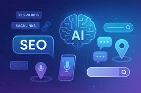 “AI answer engine optimization concept for AEO and GEO”
