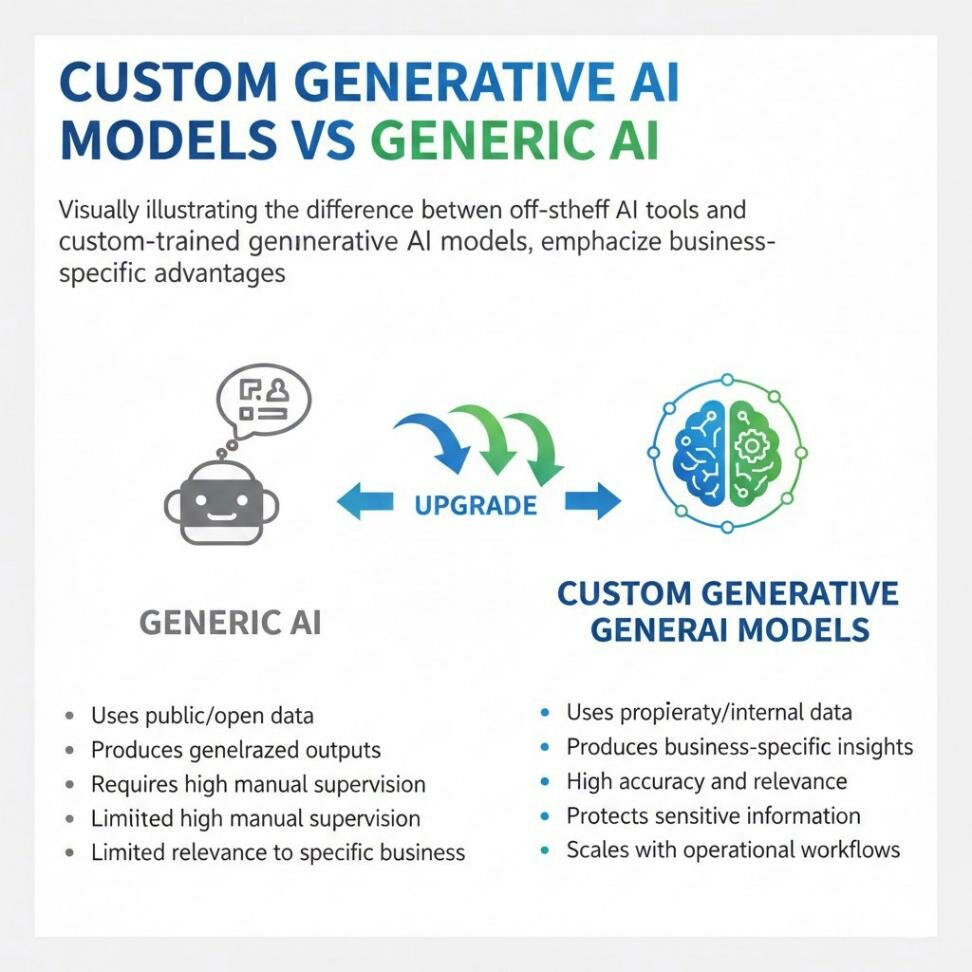 Custom Generative AI Models: A Strategic Advantage for Tech Businesses