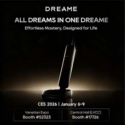 Dreame Showcases the Future of Wet & Dry Vacuum Cleaning at CES 2026
