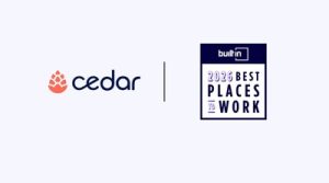 Built In Honors Cedar in Its Esteemed 2026 Best Places To Work Awards ...