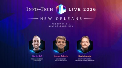 From AI Agents to Core Execution, Info-Tech LIVE 2026 in New Orleans Highlights Top CIO Priorities