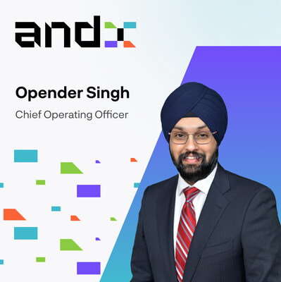 Wall Street Veteran Leaves TradFi to Build AI-Native Web3 Markets; Opender Singh, CFA, joins ANDX Global as Co-Founder & Chief Operating Officer