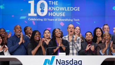 The Knowledge House at NASDAQ for 2024 10th Anniversary