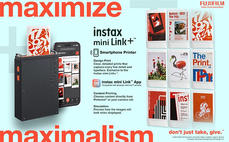 Fujifilm Launches Smartphone Printer “instax mini Link+(TM)”
