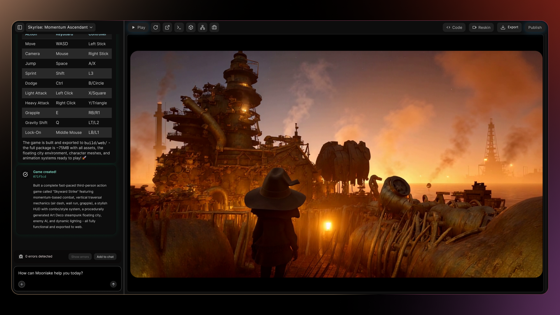 Moonlake AI's Platform