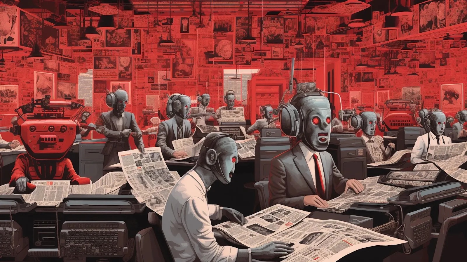 The AI Newsroom: How Artificial Intelligence Is Rewriting the Writer