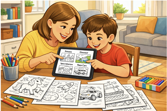 Best 6 AI Coloring Page Generator for Kids, Parents, and Teachers | The ...