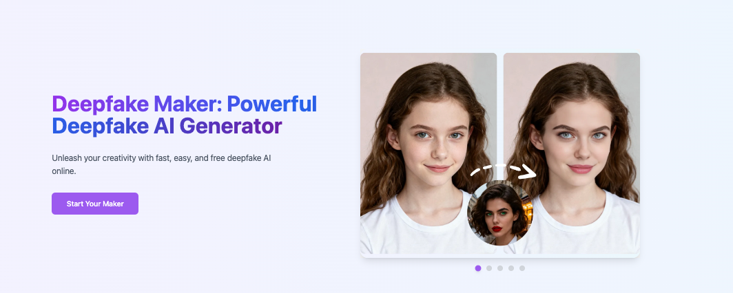 AI Video Face Swap Tool: How DeepFakeMaker Creates Stunning Deepfake ...