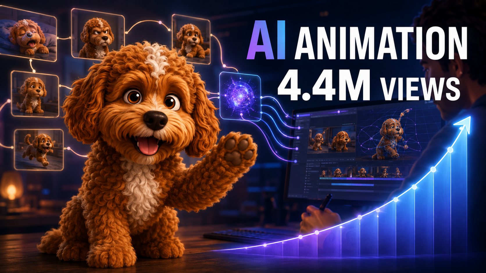 One Person, One Studio: What 4.4 Million Views Reveal About AI-Native Animation